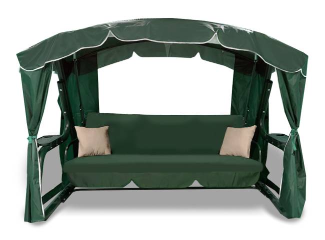 Садовые качели СИНГАПУР Зеленые Садовые качели СИНГАПУР Зеленые