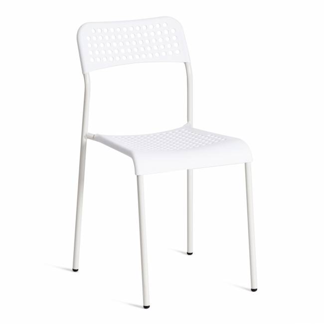Стул ADDE (mod. C-049) / 1 шт. в упаковке металл/пластик, 39 х 49 х 78 см, White (белый) белый металл/пластик Стул ADDE (mod. C-049) / 1 шт. в упаковке металл/пластик, 39 х 49 х 78 см, White (белый) белый металл/пластик