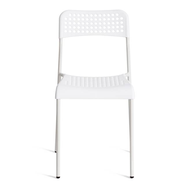 Стул ADDE (mod. C-049) / 1 шт. в упаковке металл/пластик, 39 х 49 х 78 см, White (белый) белый металл/пластик Стул ADDE (mod. C-049) / 1 шт. в упаковке металл/пластик, 39 х 49 х 78 см, White (белый) белый металл/пластик