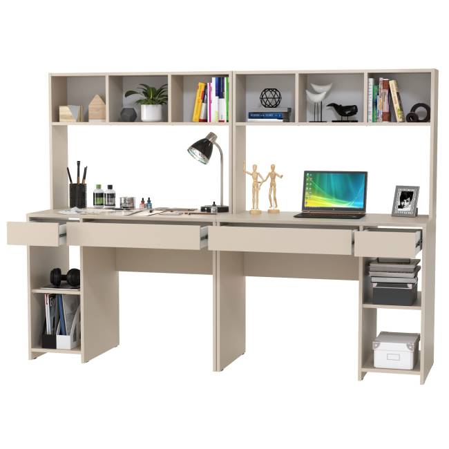 Место для работы двух человек Комфорт 12.77F цвет сатин Место для работы двух человек Комфорт 12.77F цвет сатин