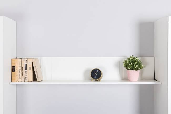 Два комода-ТВ-тумбы Валенсия с двумя навесными полками цвет белый шагрень Два комода-ТВ-тумбы Валенсия с двумя навесными полками цвет белый шагрень