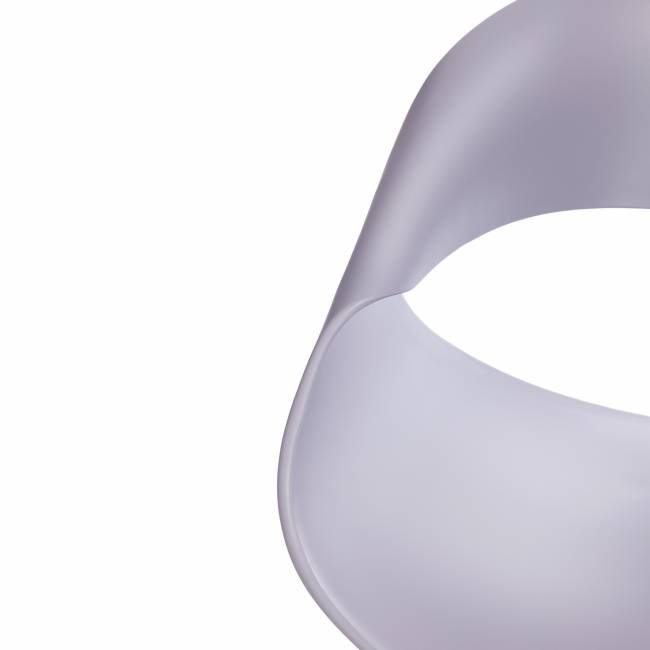 Стул QXX (mod. C1058-1) пластик/дерево, 60 х 53 х 81 см, Grey (серый) 92717 / натуральный (Комплект из 4 шт.) серый пластик/дерево