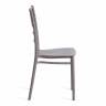 Стул CHAVARI (mod. 101) пластик, 40 х 49 х 88 см, Grey (Cерый) 09 (Комплект из 2 шт.) серый