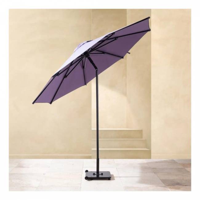 Зонт пляжный профессиональный Ø2.5 м Kiwi Clips серебристый, бирюзовый Ø2500 мм Зонт пляжный профессиональный Ø2.5 м Kiwi Clips серебристый, бирюзовый Ø2500 мм