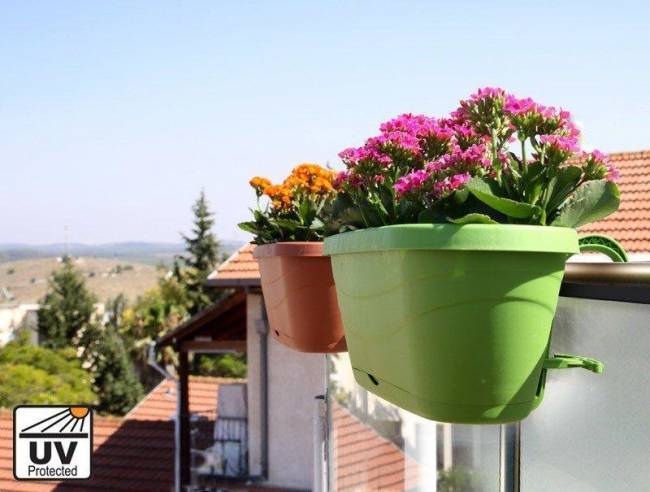 Горшок-цветочница EDEN коричневый Горшок-цветочница EDEN коричневый