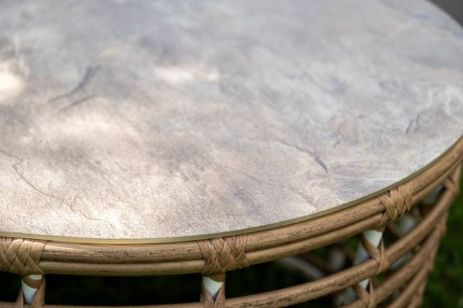 "Валенсия" лаунж-зона из искусственного ротанга, цвет соломенный