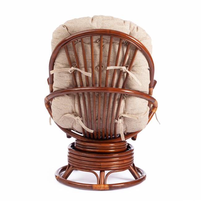 Кресло вращающееся "FLORES" 5005 /без подушки/ Pecan (орех) орех