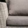 "Капучино" диван из искусственного ротанга трехместный, цвет бежевый