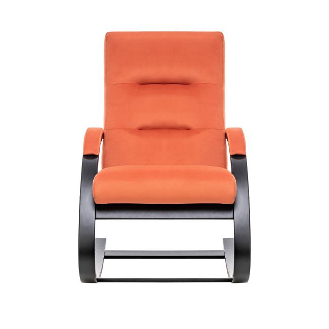 Кресло-качалка Leset Милано Венге V39 оранжевый Кресло-качалка Leset Милано Венге V39 оранжевый