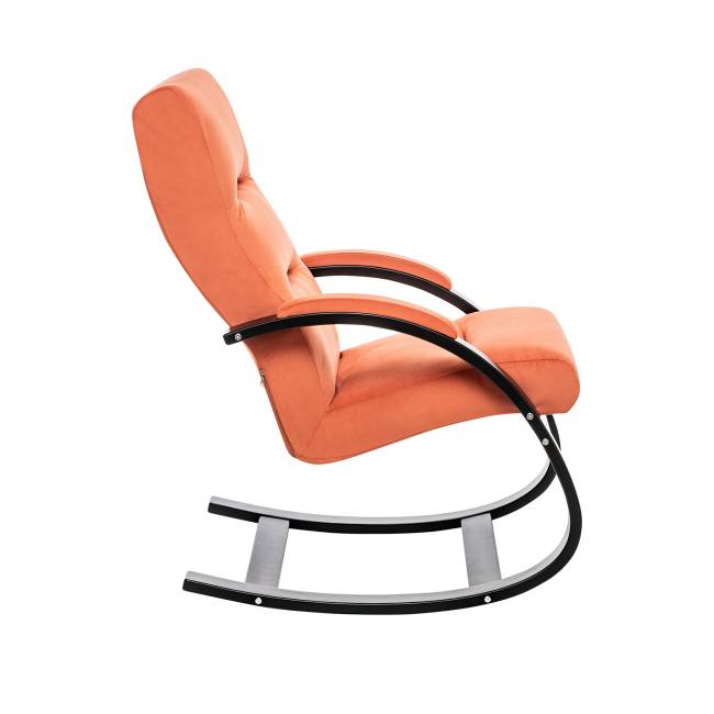 Кресло-качалка Leset Милано Венге V39 оранжевый Кресло-качалка Leset Милано Венге V39 оранжевый
