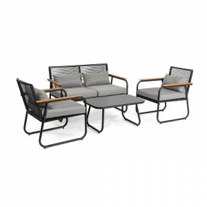 Набор мебели Амелия, черный, серый Набор мебели Амелия, черный, серый