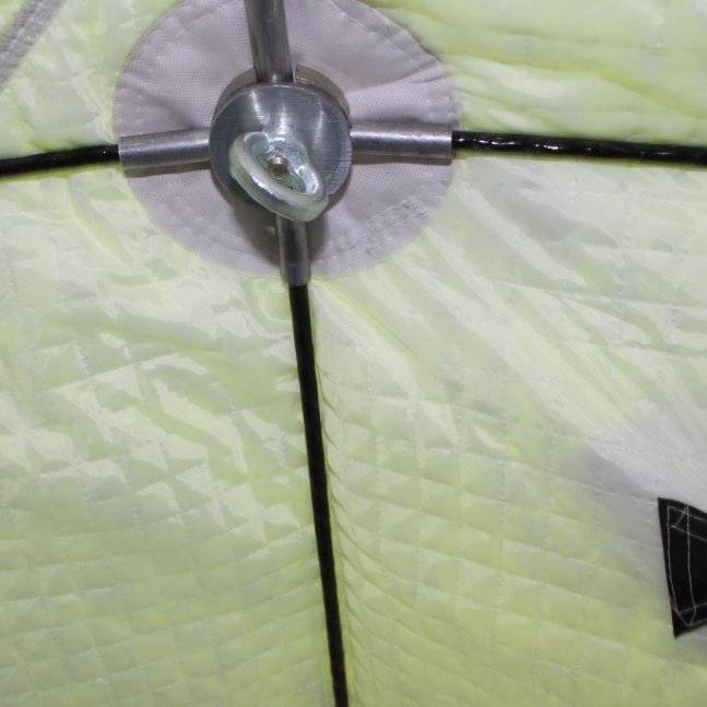 Палатка для зимней рыбалки Медведь Куб 2 трехслойная