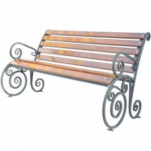 Скамья со спинкой "Московская"