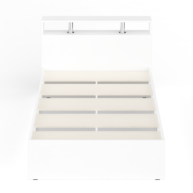 Кровать Камелия 1200 цвет белый Кровать Камелия 1200 цвет белый