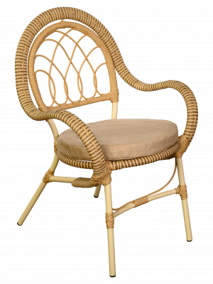 Стул Java (Ява) искусственного, слоновая кость