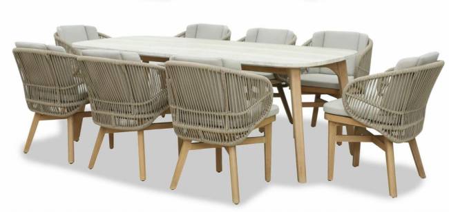 Комплект деревянной мебели Mali натуральный