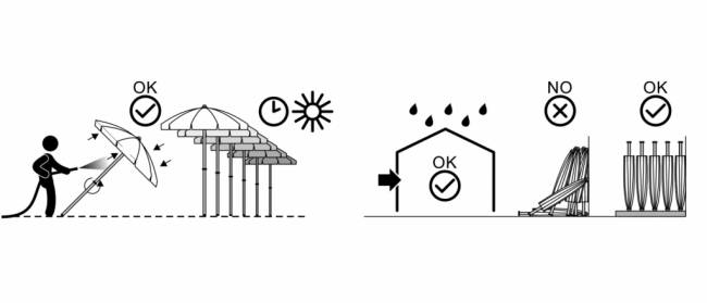 Зонт пляжный профессиональный 2х2 м Picasso под дерево 2000х2000 мм Зонт пляжный профессиональный 2х2 м Picasso под дерево 2000х2000 мм