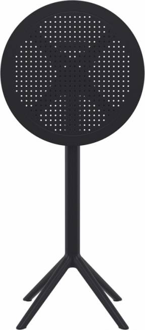 Стол пластиковый барный складной Sky Folding Bar Table 60 черный Ø600х1080 мм Стол пластиковый барный складной Sky Folding Bar Table 60 черный Ø600х1080 мм