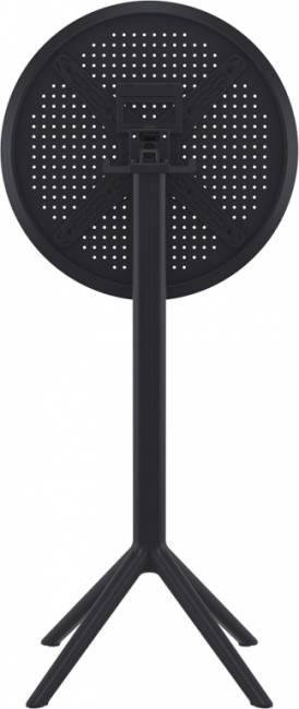 Стол пластиковый барный складной Sky Folding Bar Table 60 черный Ø600х1080 мм Стол пластиковый барный складной Sky Folding Bar Table 60 черный Ø600х1080 мм