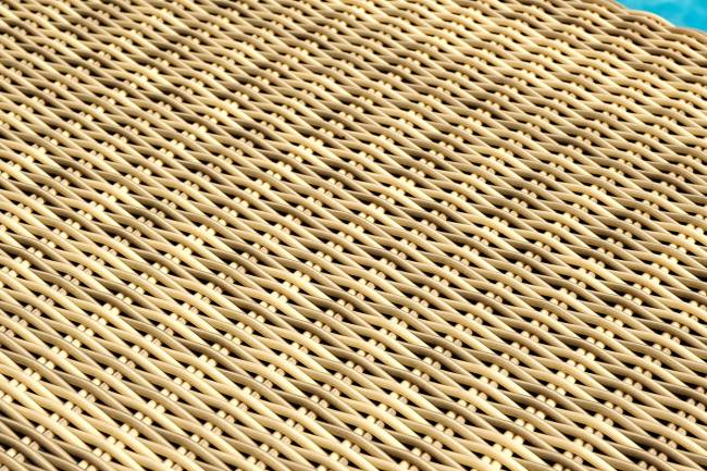 "Порту" сундук водонепроницаемый из искусственного ротанга, цвет соломенный "Порту" сундук водонепроницаемый из искусственного ротанга, цвет соломенный