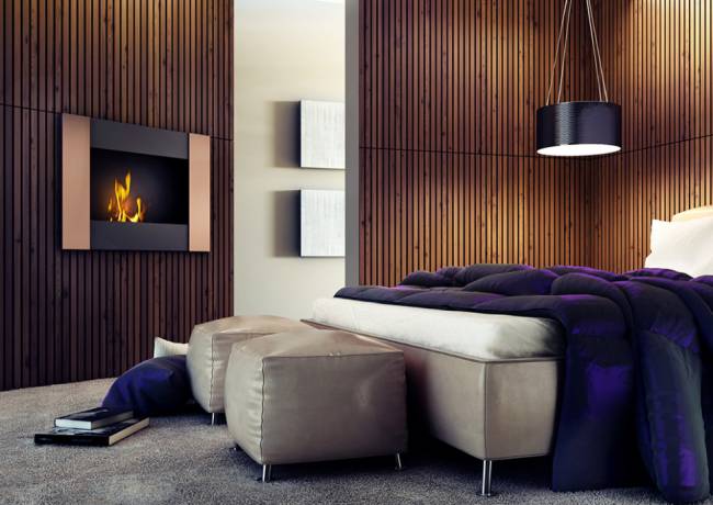 Биокамин Kratki BRAVO 2 TUV медь, золото, черный, сатин