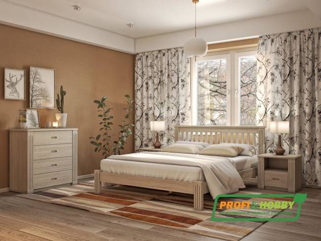 Комод Rino дуб, белёный