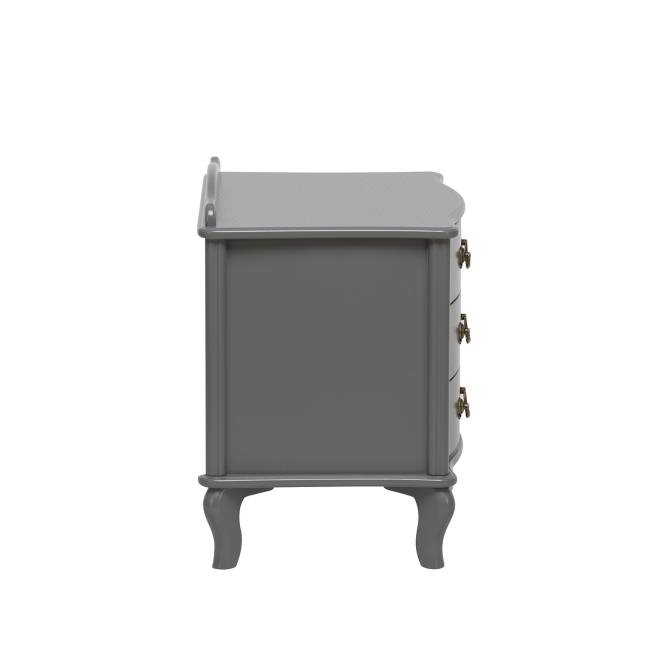 Тумба прикроватная Leset "Джульетта" (3 ящ.) Серый ясень