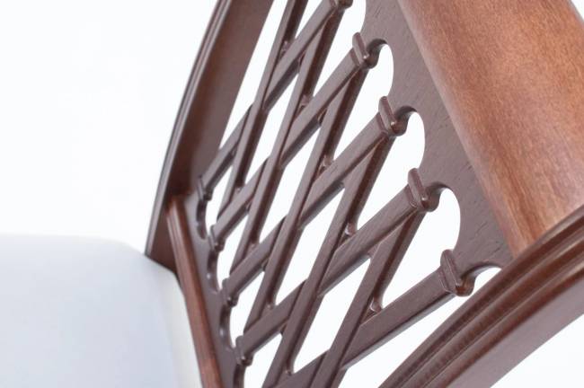 Обеденная группа Верди 120 со стульями Рич/ ромб бежевый, Орех Обеденная группа Верди 120 со стульями Рич/ ромб бежевый, Орех