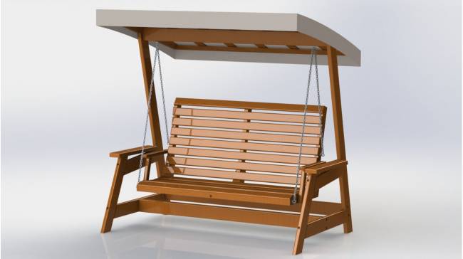 Качели садовые "Шарм" Качели садовые "Шарм"