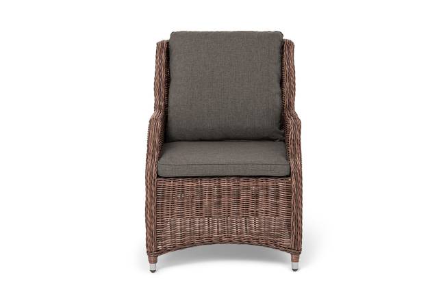 "Неаполь" плетеный стул из искусственного ротанга, цвет коричневый