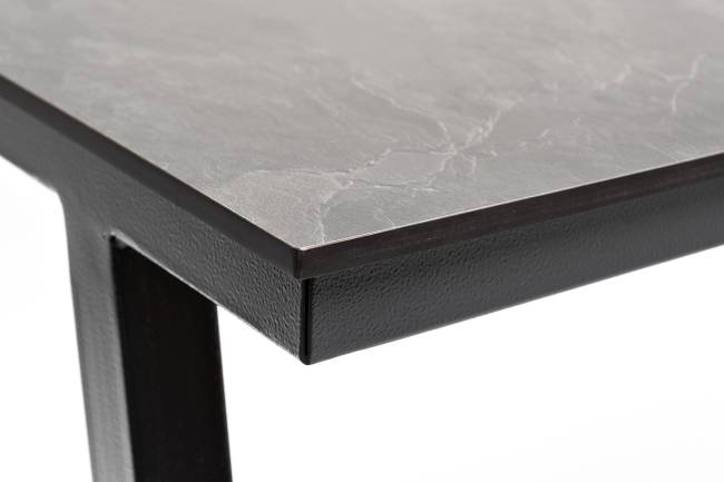 "Рио" стол барный из HPL 140х70см, H110, цвет столешницы "серый гранит" "Рио" стол барный из HPL 140х70см, H110, цвет столешницы "серый гранит"