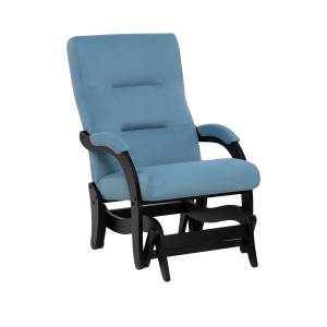 Кресло-маятник Leset Дэми Венге V47 синий